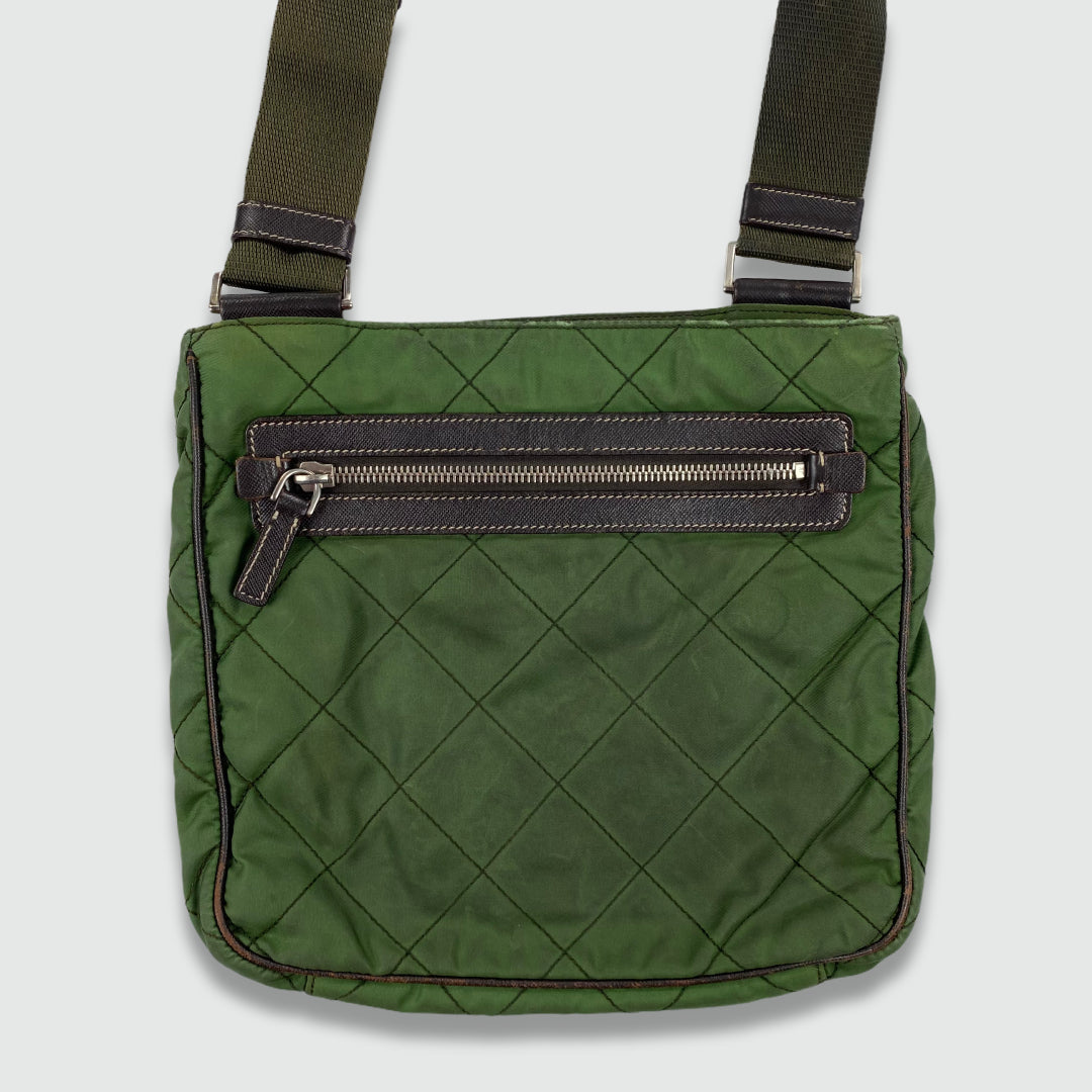 Prada Nylon Quilted Side Bag