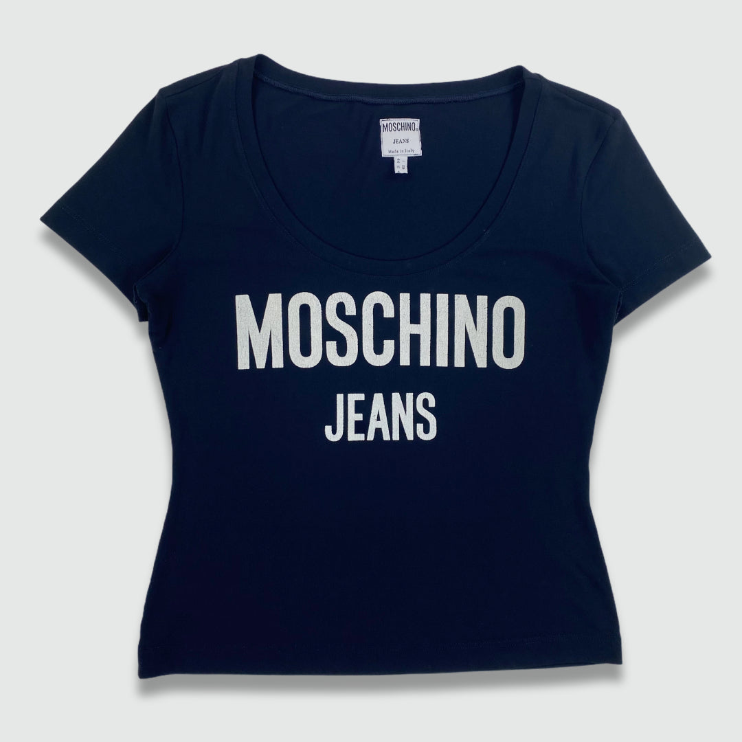 Moschino Jeans Translucent Top (S)