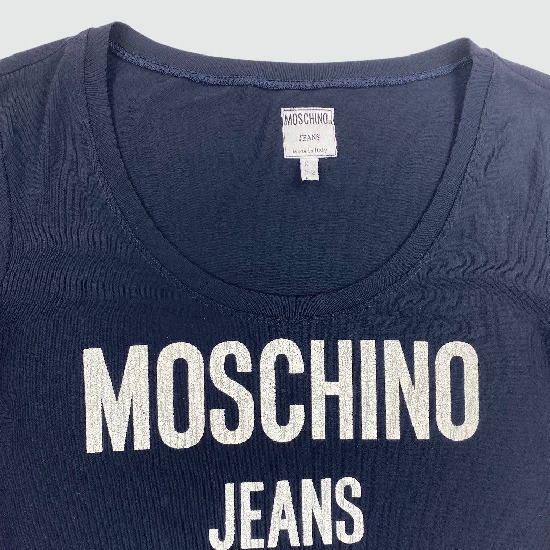 Moschino Jeans Translucent Top (S)