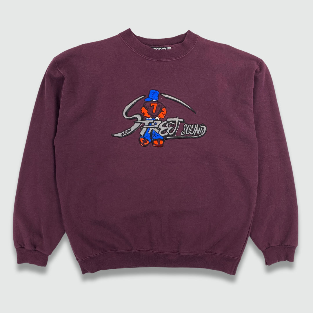 Y2K Street Sound Sweatshirt (S)