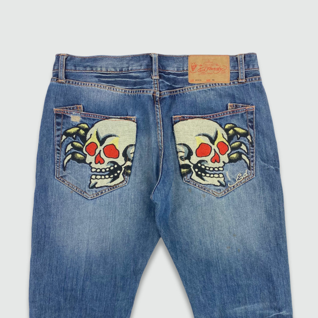 Ed Hardy Skull Jeans (W36 L34)