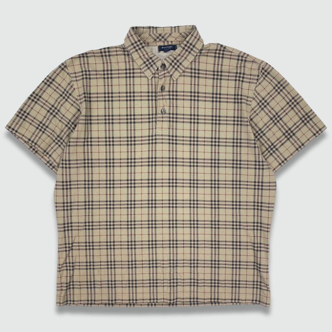 Burberry Nova Check Polo Shirt (L)