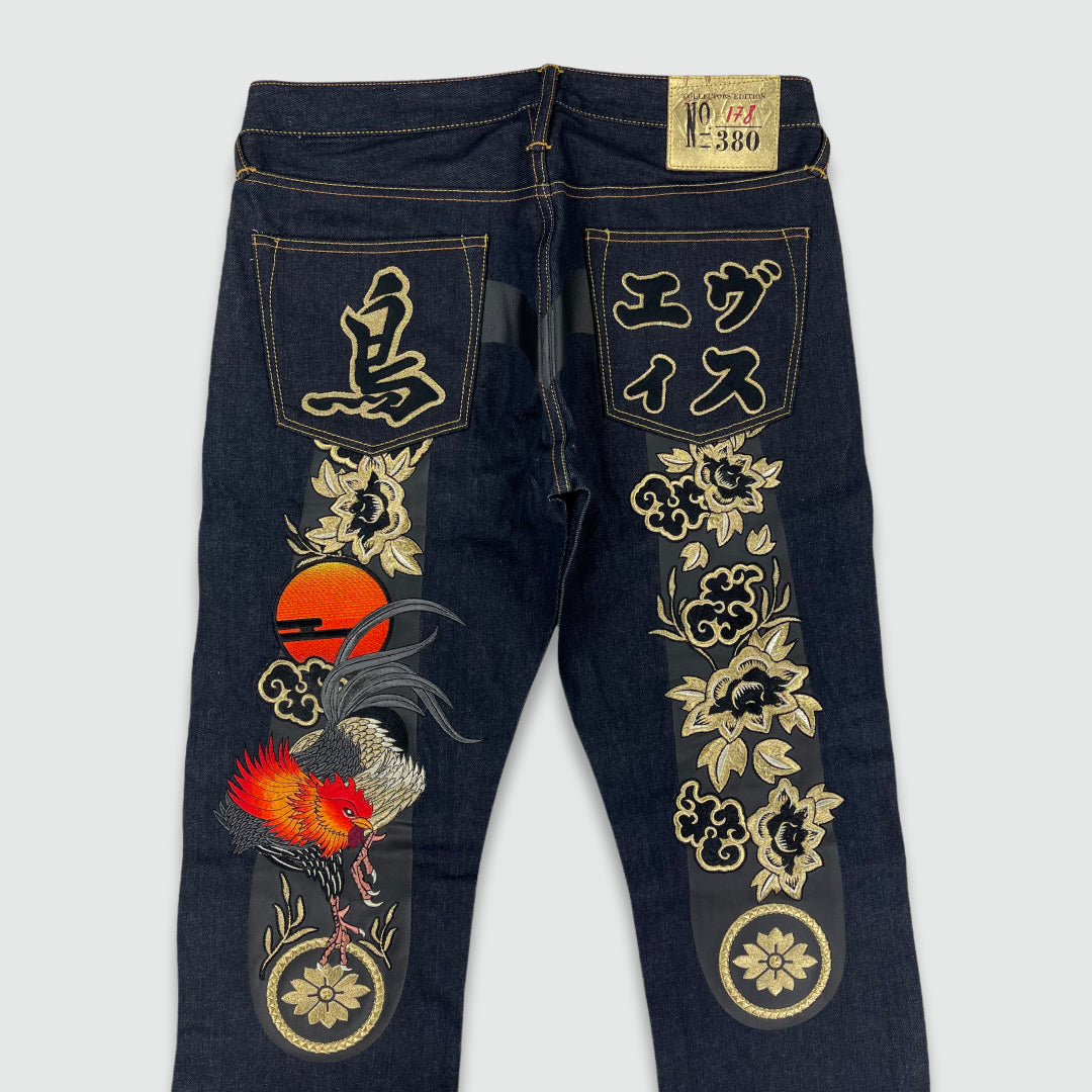 Evisu 'Year Of Rooster' Jeans (W34 L33)