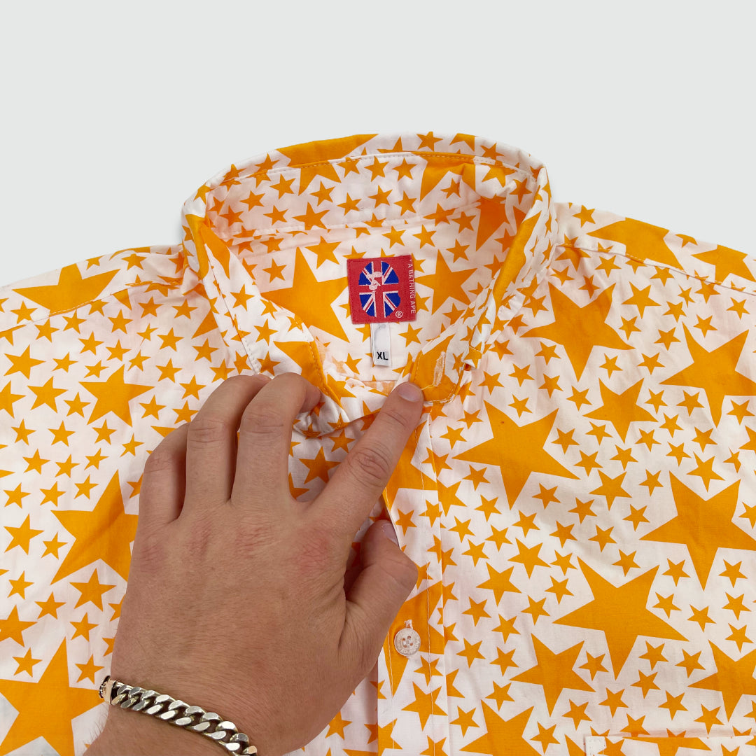 Bape Star Print Shirt (L)