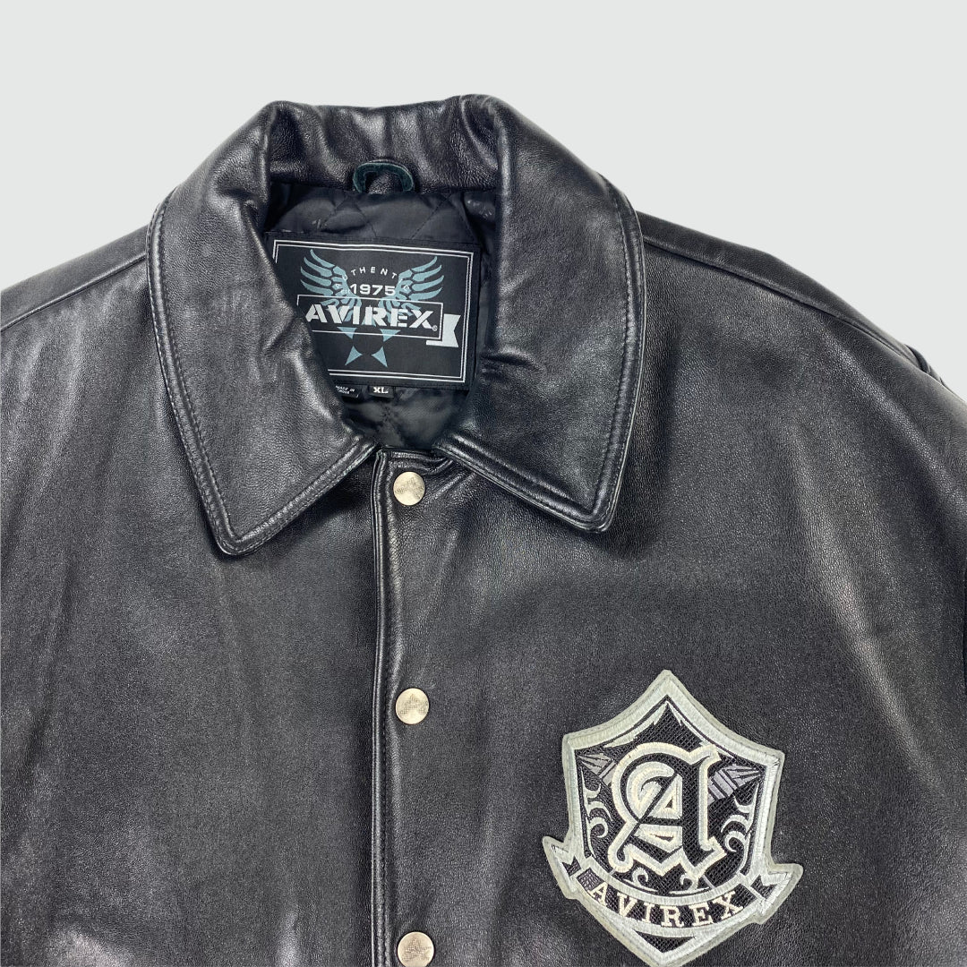 Avirex Leather Jacket (XL)